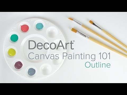 Canvas Painting 101: Outline
