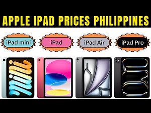 Apple iPad Prices Philippines | iPad Mini, iPad Air, iPad Pro Prices in Apple Store