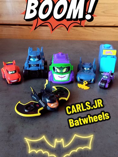 Batwheels y la Nueva Colección de Carls Jr