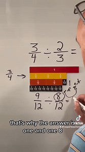 Why is the answer more than one? If your student gives a logical answer, then they are way ahead of the average math￼ student. # division #fractions | Superteacherguy