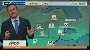 A chilly but sunny day. Not as windy. | CBS Detroit