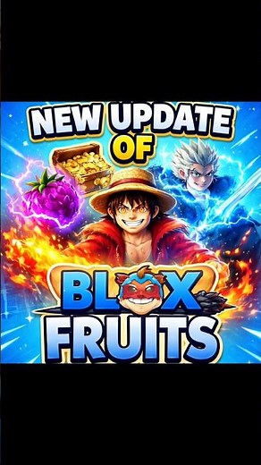 NEW UPDATE OF BLOX FRUITS IS HERE!! #roblox #bloxfurit #fero