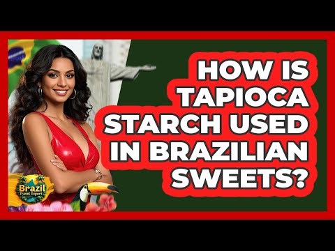 How Is Tapioca Starch Used In Brazilian Sweets? - Brazil Travel Expert