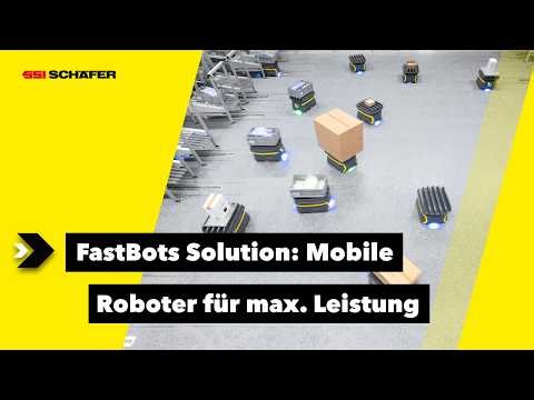 FastBots Solution: Mobile Roboter für max. Durchsatz, Systemvarianz, Skalierbarkeit & Flexibilität