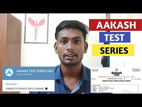 Aakash Test Series For Neet 2024 | New Fortnightly Test Series