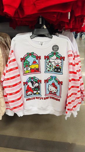 women’s light up hello kitty christmas sweatshirt at walmart 🎀 #fblifestyle | Let’s Shop Holidays