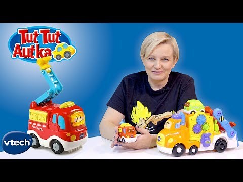 Tut Tut Autka, Remiza strażacka, Autotransorter, VTech