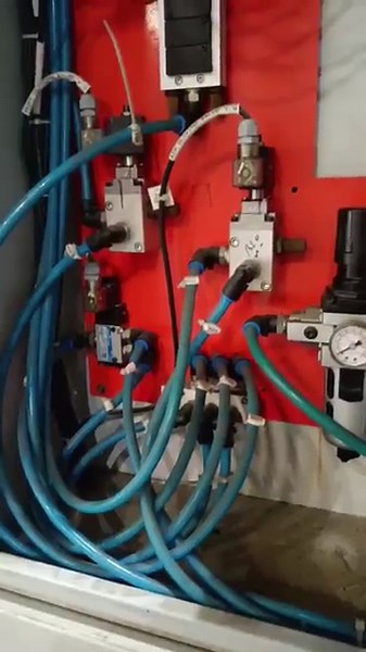 "Industrial Pneumatic Control System | Solenoid Valves & Air Flow Mechanism Explained" shorts. air .