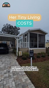 Her tiny living costs Community: Lakeshore at Lake Andrew� Manufacturer/model: Chariot Eagle Homes Sebring II | Tiny Home Tours