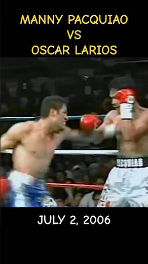 Manny Pacquiao 🇵🇭 VS 🇲🇽 Oscar Larios | July 2, 2006