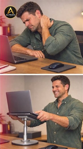 This Laptop Stand Changes Your Desk Setup 🔥💻 #shorts