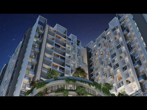High-rise apartment architectural walk-through By High renderpoint