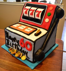 How To Make A Slot Machine Birthday Cake