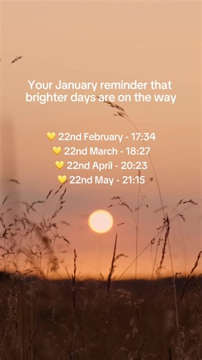 Sunset times in England 🌅 - brighter days are on the way! In just one month, we’ll be soaking up an extra hour of daylight 🌞 Let us know in the comments which month is your favourite, and why 💛 #uksunsets #sunset #skinfood #weleda #brighterdays