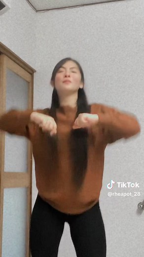 Captivating Dance Movements of a Long-Haired Performer