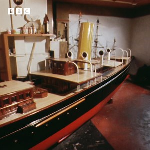 #OnThisDay in 1983: Nationwide met model-maker extraordinaire Bill Wilkinson, who shares his one bedroom flat in Leyland with his wonderful replicas of famous boats. To watch the full video, head over to our YouTube channel. https://youtu.be/zMS6p3tIz3A | BBC Archive