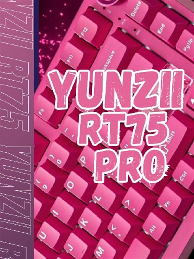 YUNZII RT75PRO: Aesthetic Gaming Keyboard Review