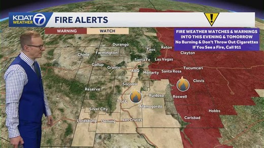 New Mexico's strong wind to create extreme fire danger
