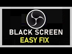 OBS Studio - How To Fix Display Capture Black Screen