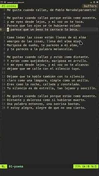 Seleccionar todo el texto con Vim