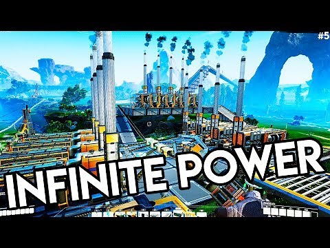 Satisfactory INFINITE Power - Coal Power Satisfactory Ep5