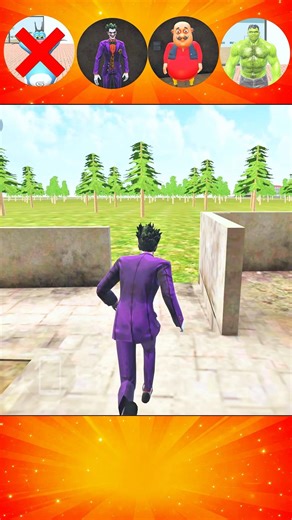 Kon Sa Character Franklin Ke Bhutiya Ghar Jayega🤯||Challenge Shorts||#indianbikedriving3d #shots