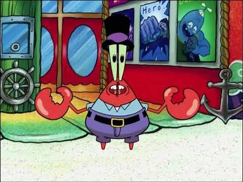 Spongebob - Mr Krabs opens a movie theater