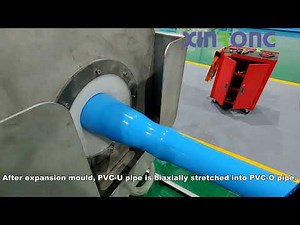 PVCO pipe extrusion line