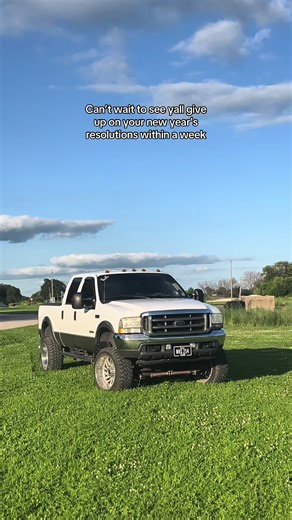 New year new me yeah right#truthhurts #2026 #ford #powerstroke #showtruck