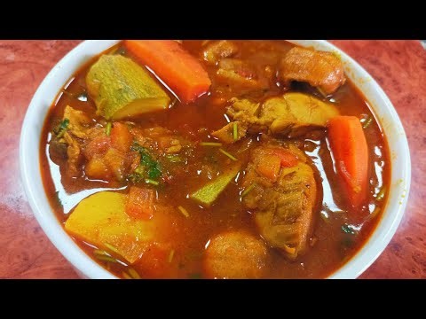 Arabic Chicken Salona / Chicken Salona / Arabic Recipe Chicken Salona