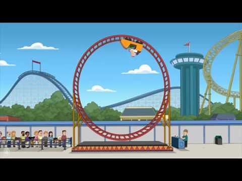 Peter Griffin - Single Loop Roller Coaster