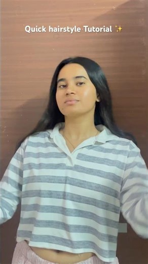 Quick & Easy hairstyle ✨ #hairstyle #easyhairstyle #hairstyletutorial #viral #trending #shorts #hair