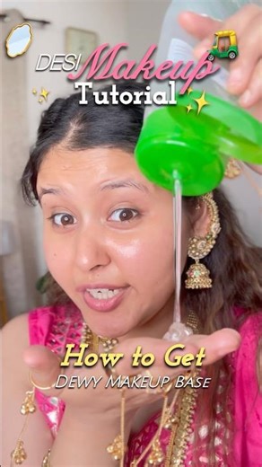 Glowy Makeup in 2 min ✨STEP BY STEP✨💄 #viral #makeup #makeuptutorials #glowingskin #dewyglow