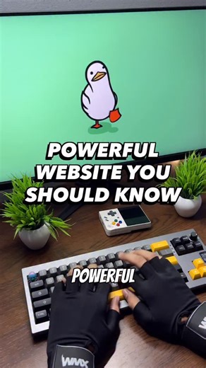 Tech HQ on Instagram: "Powerful website you should know (Part 58) Learn typing from beginner to pro #typing #learn #website"