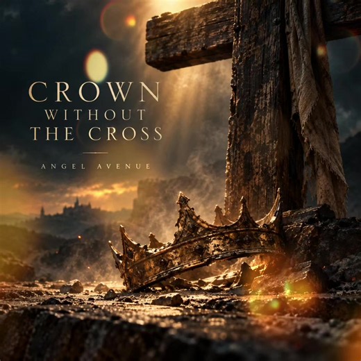 Everybody wants the crown… but what about the cross? ✝️ Crown Without the Cross Full song on YouTube now. #CrownWithoutTheCross #AngelAvenue #Jesus #ChristianMusic #Faith