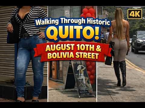 Walking Through Historic Quito 🇪🇨 | August 10th & Bolivia Street