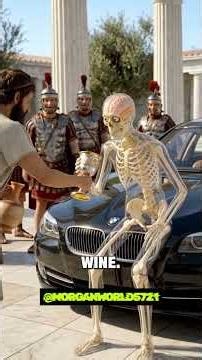 What If Cars Existed in Ancient Greece? 💀🚗 Skeleton Chaos!