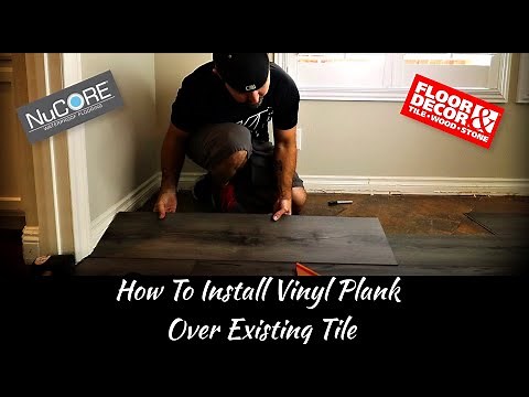 How To Install Luxury Vinyl Plank Over Tile: A Beginner's Guide