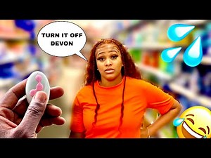 VIBRATING PANTIES PRANK IN PUBLIC | HAD TO CHANGE BOTTOMS ‪@lifeaswatlow‬