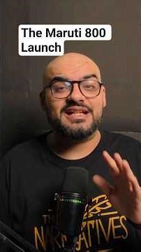 The Maruti 800 Launch: Monkeys, Japanese and Pressure