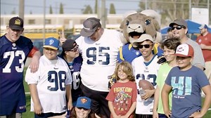 Rams Host Event For Special Olympics Athletes