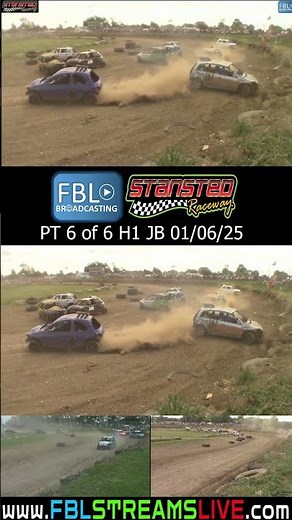 Junior Bangers Heat 1 Race Part 6 of 6 short at the Dan Hunt Memorial Race at Stansted Raceway Full