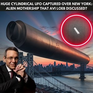 60K views · 1.2K reactions | Huge Cylindrical UFO Captured Over New York Alien Mothership That Avi Loeb Discussed | Space Stories | Facebook