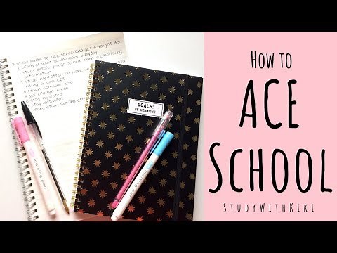 8 Study HACKS to ACE School + Get Straight A's | StudyWithKiki