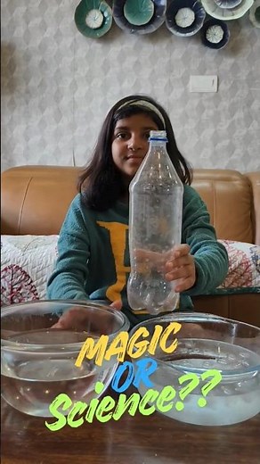 Balloon blows & shrinks! 🎈🔥❄️Fun science experiment for kids!