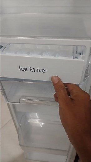 how to remove ice cube dispenser in lg dioes refrigerator