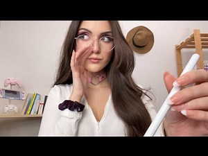 The Girl Next To You In Class Helps You Cheat On A Test ~ ASMR personal attention