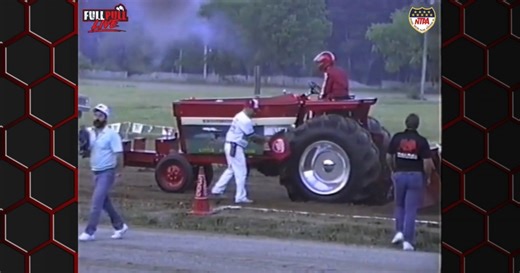 Full Pull Flashback: This week, we go back to 1991 as Jody Ross, behind the wheel of Little Red Rooster, gets oh-so-close to making a full pull at an NTPA regional event! #FullPullLive #FullPullPicks | Full Pull