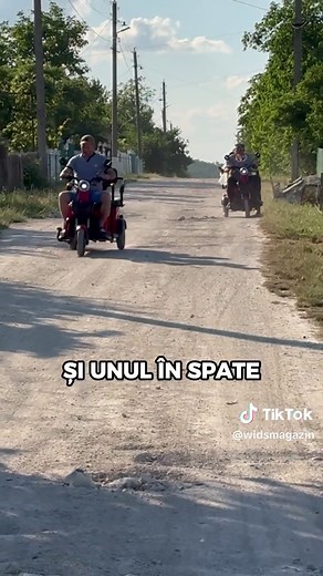 Tricicleta Electrica 20000 Lei - Perfecta pentru 2 Persoane