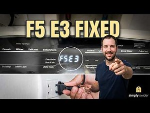 Fix Maytag Washer F5 E3 Error? 7 Solutions (80% Success in 5 Minutes!)